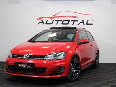 Usata VW Golf GTD 184 CV (135 kW) 2013 Rosso Coupé
