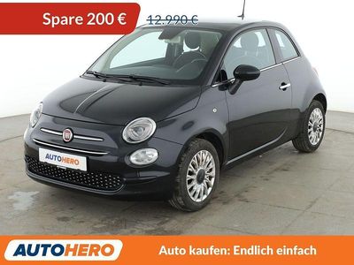 Gebraucht Fiat 500 Lounge 69 PS (50 kW) 2018 Schwarz Kleinwagen