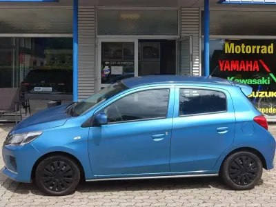 Gebraucht Mitsubishi Space Star Select 71 PS (52 kW) 2023 Atoll blau perleffekt Kleinwagen