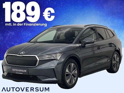 Grau Gebraucht 2021 Skoda Enyaq iV Loft SUV | 23.945 € (Guter Preis)