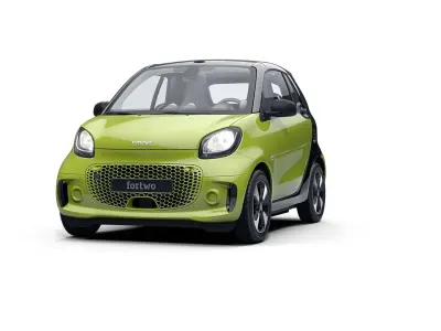 Begagnad Smart ForTwo Electric Drive 60 kW (82 HK) 2023 Grön Cab