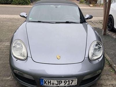 Second-hand Porsche Boxster Basis 239 CP (175 kW) 2005 Argintiu Cabrio