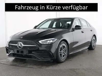 Gebraucht Mercedes C300 AMG 258 PS (189 kW) 2024 Metalliclack obsidianschwarz Limousine