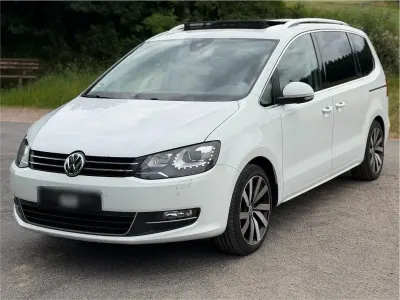Gebraucht VW Sharan Highline 184 PS (135 kW) 2016 Weiß Van / Kleinbus