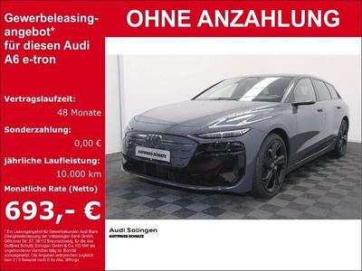 Brugt Audi A6 e-tron S-Line 269 kW (367 HK) 2025 Grå Stationcar