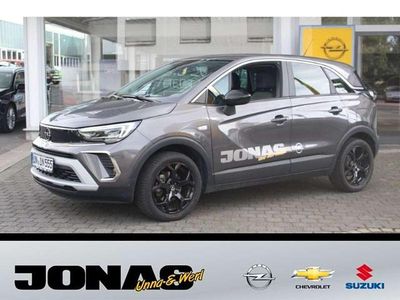 Gebraucht Opel Crossland X Elegance 110 PS (80 kW) 2023 Mondstein grau/e:vulkan grau SUV
