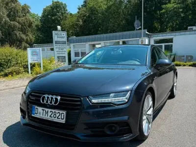 Gebraucht Audi A7 S-Line 320 PS (235 kW) 2017 Blau Kleinwagen