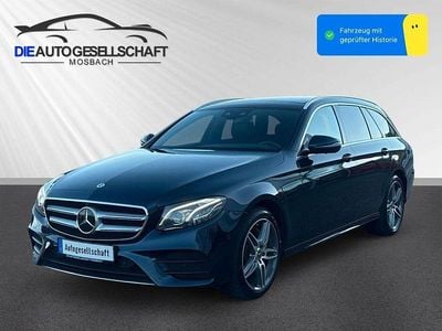 Usata Mercedes E220 AMG 194 CV (142 kW) 2018 Blu Berlina