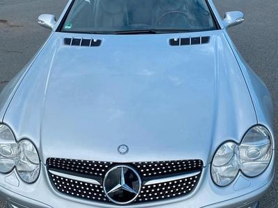 Gebraucht Mercedes SL500 306 PS (225 kW) 2002 Silber Cabrio