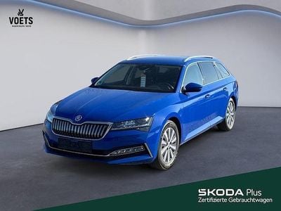 Gebraucht Skoda Superb Style 218 PS (160 kW) 2021 Blau Kombi