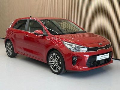 Second-hand Kia Rio Platinum Edition 120 CP (88 kW) 2019 Roșu Berlinǎ
