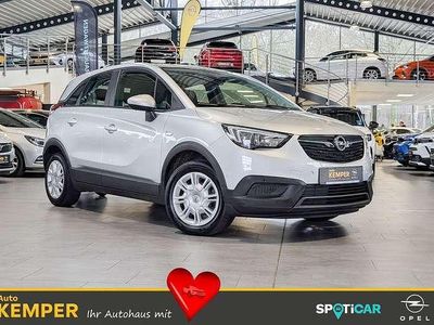 Argon silber (metallic) Gebraucht 2018 Opel Crossland X Edition SUV | 11.450 € (Etwas zu teuer)