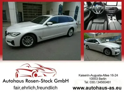 Gebraucht BMW 520 Performance 190 PS (139 kW) 2023 Weiß (mineralweiss met) Kombi