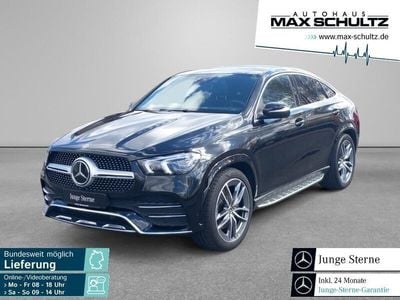 Gebraucht Mercedes GLE400 330 PS (242 kW) 2021 Metalliclack obsidianschwarz Coupé