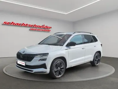 Gebraucht Skoda Karoq SportLine 150 PS (110 kW) 2023 Weiß SUV