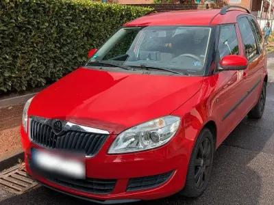 Gebraucht Skoda Roomster Ambition 86 PS (63 kW) 2011 Rot Van / Kleinbus