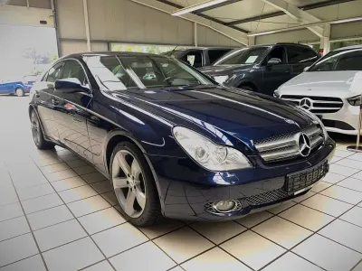 Gebraucht Mercedes CLS350 292 PS (214 kW) 2008 Blau Coupé