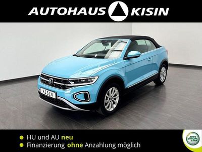 Gebraucht VW T-Roc Cabriolet Style 150 PS (110 kW) 2024 Blau Cabrio
