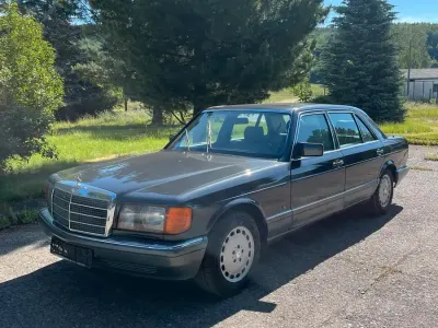 Gebraucht Mercedes S420 231 PS (169 kW) 1987 Schwarz Limousine