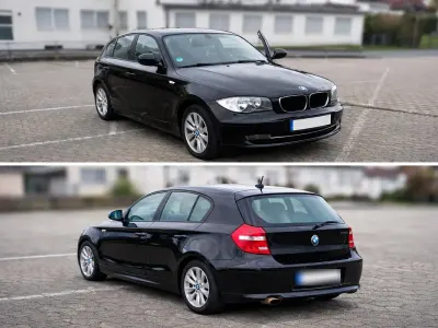 Brugt BMW 118 141 HK (103 kW) 2010 Sort Hatchback