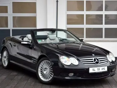 Gebraucht Mercedes SL55 AMG AMG 500 PS (367 kW) 2024 Schwarz Cabrio