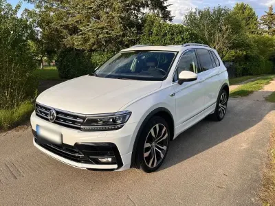 Gebraucht VW Tiguan Highline 179 PS (131 kW) 2017 Weiß SUV