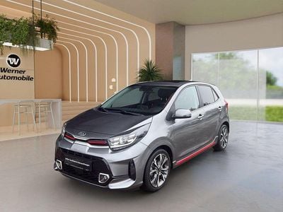 Grau Gebraucht 2021 Kia Picanto GT-Line Kleinwagen | 15.590 € (Fairer Preis)