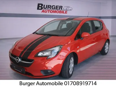 Gebraucht Opel Corsa Edition 90 PS (66 kW) 2017 Rot Kleinwagen