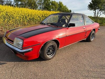 Begagnad Opel Manta 90 HK (66 kW) 1977 Röd Sportkupé