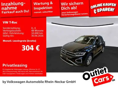 Usata VW T-Roc Style 150 CV (110 kW) 2023 Nero SUV