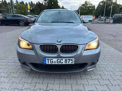 Brugt BMW 523 190 HK (139 kW) 2007 Sølv Sedan
