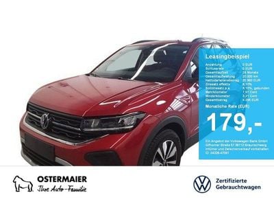 Begagnad VW T-Cross Goal 116 HK (85 kW) 2024 Röd SUV