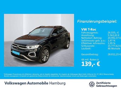 Begagnad VW T-Roc Move 150 HK (110 kW) 2024 Svart SUV