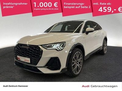 Gebraucht Audi Q3 Sportback S-Line 190 PS (139 kW) 2024 Gletscherweiß metallic SUV