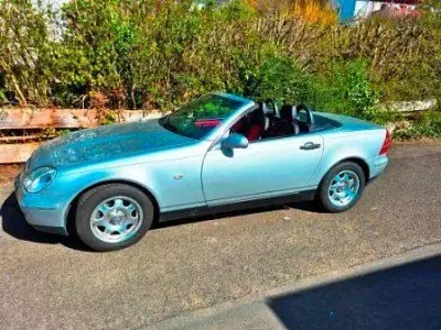 Gebraucht Mercedes SLK200 136 PS (100 kW) 1999 Silber Cabrio