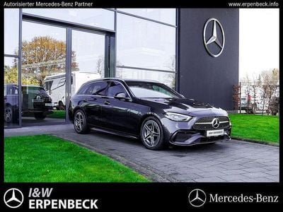 Gebraucht Mercedes C220 AMG line 200 PS (147 kW) 2023 Lack graphitgrau Kombi