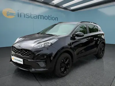 Gebraucht Kia Sportage 132 PS (97 kW) 2021 Schwarz SUV