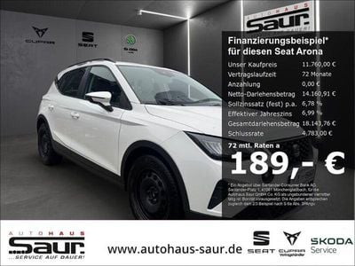Gebraucht Seat Arona Style 90 PS (66 kW) 2021 Weiss SUV