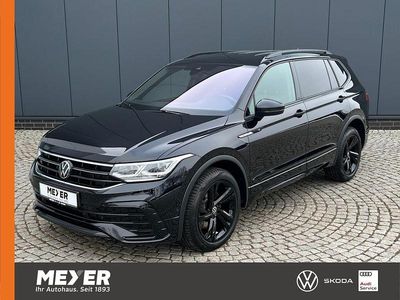 Gebraucht VW Tiguan Allspace R-line 193 PS (141 kW) 2024 Deep black perleffekt SUV