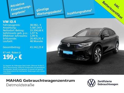 Gebraucht VW ID.4 GTX 250 kW (340 PS) 2025 Schwarz SUV