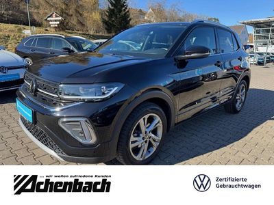 Gebraucht VW T-Cross R-line 150 PS (110 kW) 2024 Deep black perleffekt SUV