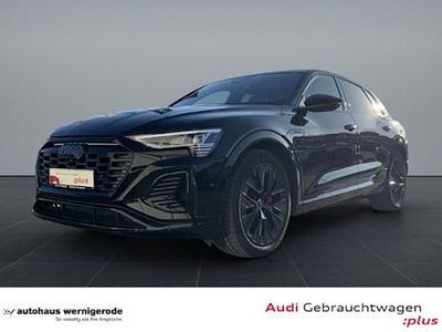 Gebraucht Audi Q8 e-tron S-Line 250 kW (340 PS) 2023 Mythosschwarz metallic SUV
