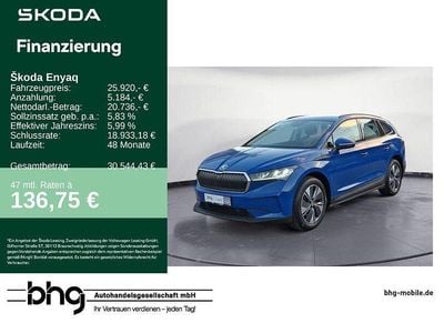 Gebraucht Skoda Enyaq iV 132 kW (180 PS) 2023 Energyblau SUV