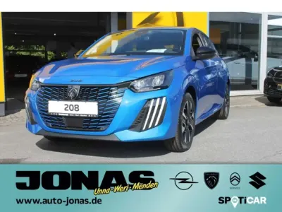 Neu Peugeot 208 Allure 101 PS (74 kW) 2025 Blau Kleinwagen