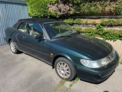 Gebraucht Saab 9-3 Cabriolet 131 PS (96 kW) 1999 Grün Cabrio