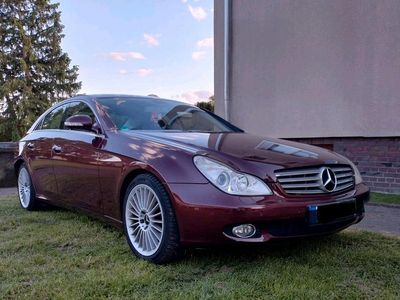 Gebraucht Mercedes CLS320 224 PS (164 kW) 2006 Rot Limousine