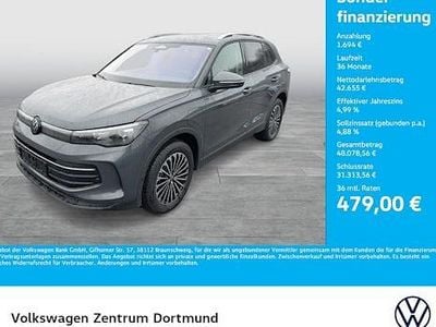 Neu VW Tiguan Life 204 PS (150 kW) 2025 Delfingrau metallic SUV