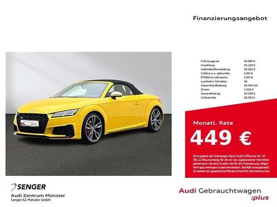 Begagnad Audi TTS S-Line 320 HK (235 kW) 2021 Gul Cab