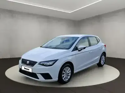 Gebraucht Seat Ibiza Style 110 PS (80 kW) 2021 "candy" weiss Kleinwagen