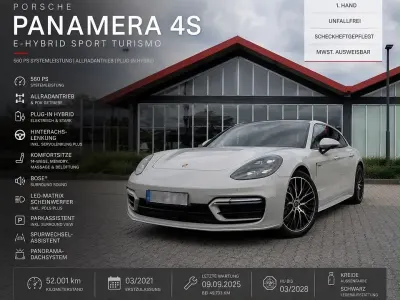 Gebraucht Porsche Panamera 4S E-Hybrid Sport Turismo Sport Turismo 560 PS (411 kW) 2021 Grau Kombi